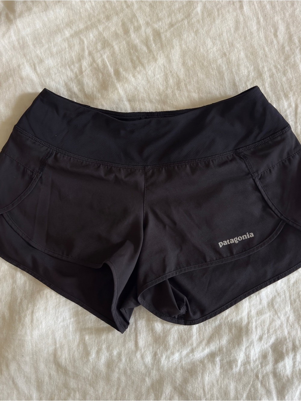 Patagonia Black Women's Athletic Running Shorts
